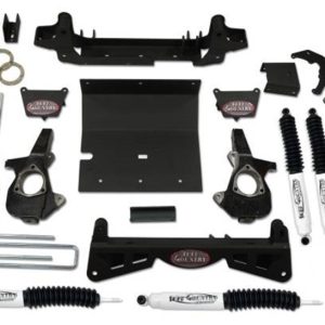 Tuff Country 01-06 Chevy Silverado 1500HD 4x4 6in Lift Kit (w/3pc Sub Frame SX8000 Shocks)