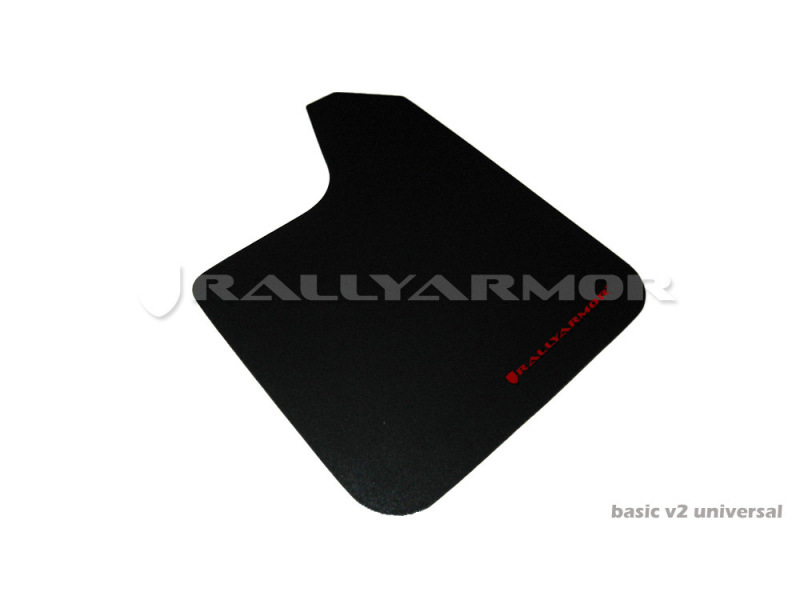 Rally Armor Universal Basic Mud Flap White Logo - Image 5