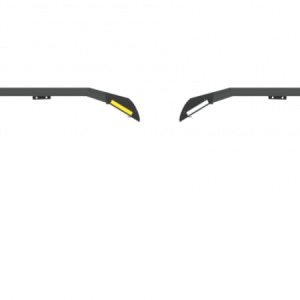 Road Armor 18-21 Jeep Wrangler JL Stealth Wide Front Fender Flare Body Armor w/LED DRL - Tex Blk