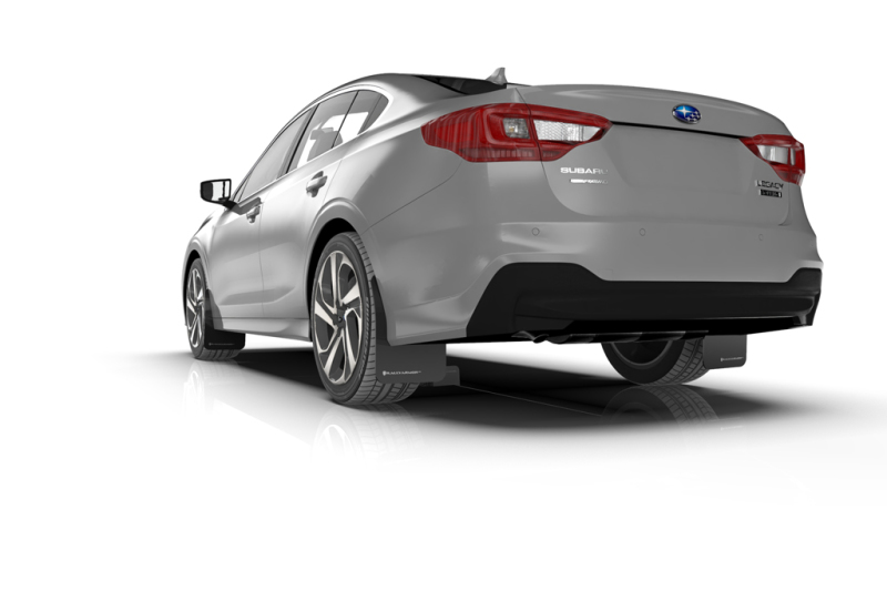 Rally Armor 20-25 Subaru Legacy Black UR Mud Flap w/White Logo - Image 7