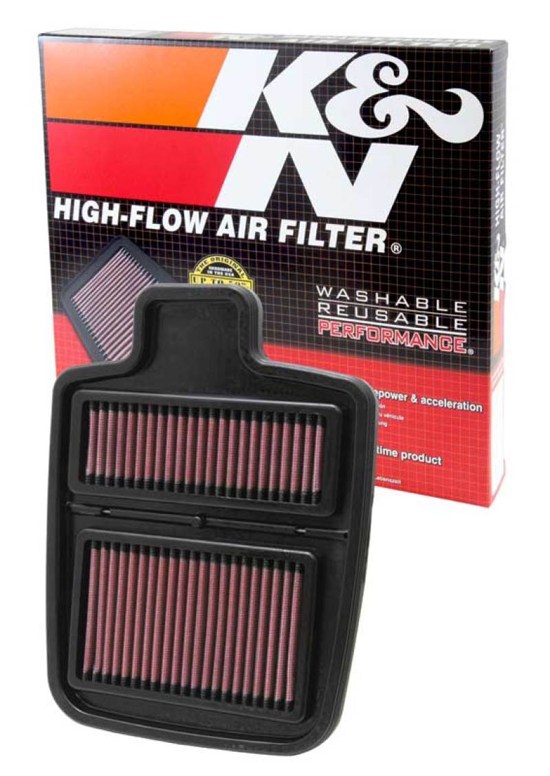 K&N Replacement Air Filter - 10.625in O/S L x 7.625in O/S W x .688in H for Arctic Cat - Image 3