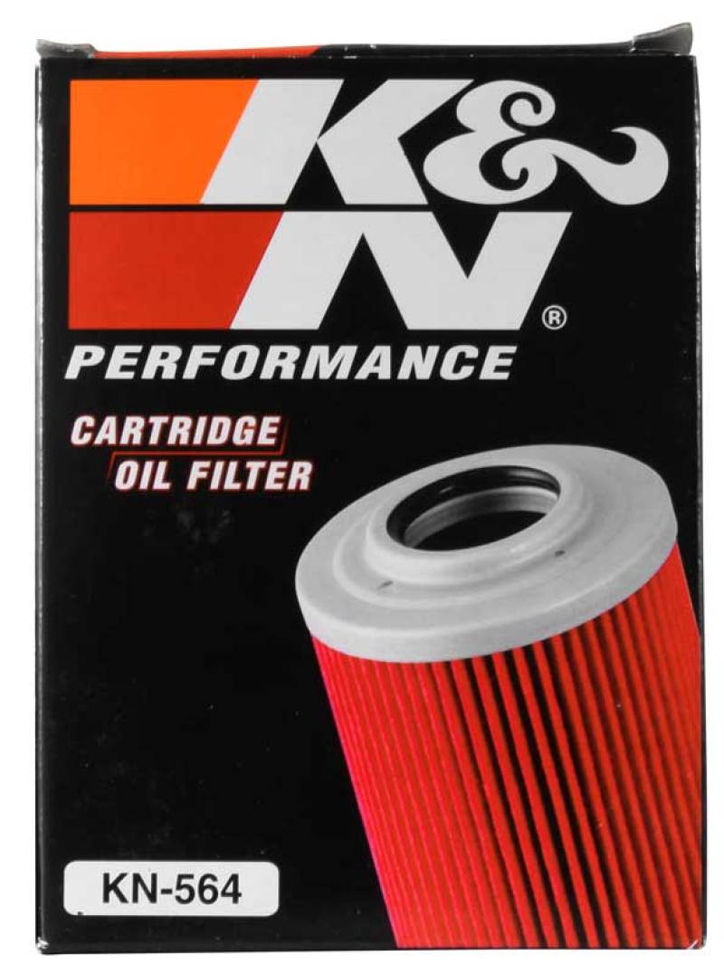 K&N Can/AM Spyder RT 998/ Buell 1125R -2.2219in OD x 0.969in ID x 3.813in H Oil Filter - Image 5