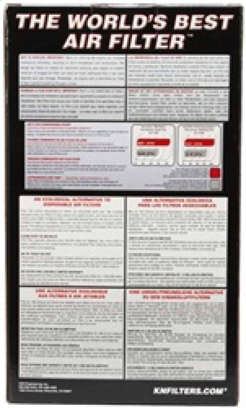 K&N Universal Chrome Round Tapered Air Filter 3in FlangeID / 6in Base OD / 4.5in Top OD / 8in Height - Image 10