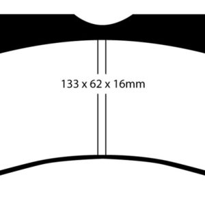 EBC Brakes Bluestuff Street and Track Day Brake Pads