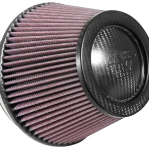 K&N Universal Carbon Fiber Filter 6in Flange / 7-1/2in OD-B / 5-1/8in OD-T / 5in H