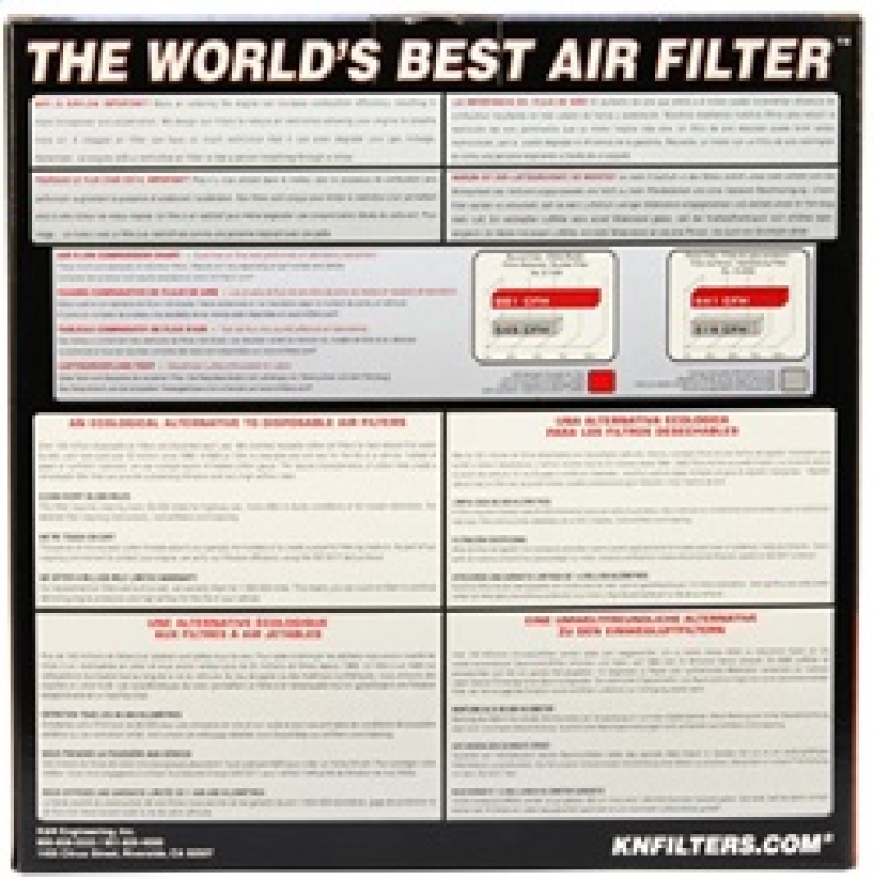 K&N Replacement Air Filter DODGE TRUCK 1971-81 - Image 7
