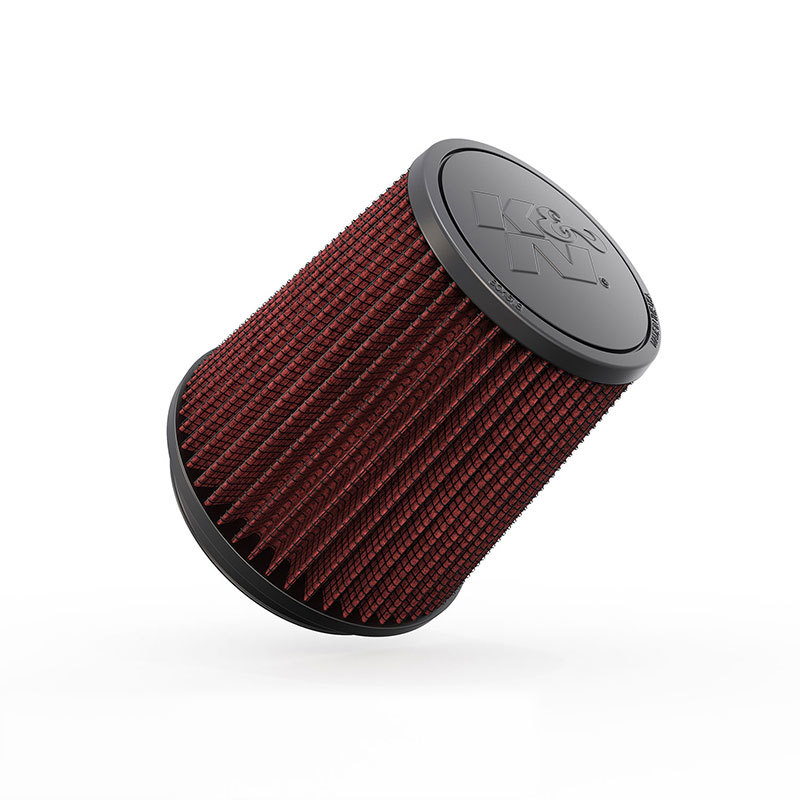 K&N Filter Universal Rubber Filter Round Tapered 4.5in Flange 5.875in Base 4.5 inch Top 6in Height - Image 3