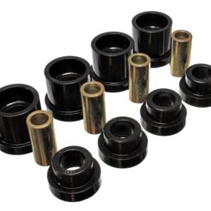 Energy Suspension 95-98 Nissan 240SX (S14) Black Rear Subframe Insert Set (Must reuse all metal part