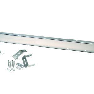 Kentrol 45-86 Jeep CJ5/CJ7 Rear Bumper - Polished Silver