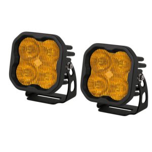 Diode Dynamics SS3 Max ABL - Yellow SAE Fog Standard (Pair)