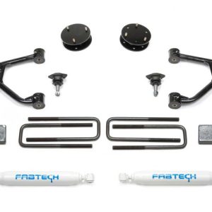 Fabtech 19-21 GM C/K1500 P/U 3in Budget Sys w/Perf Shks