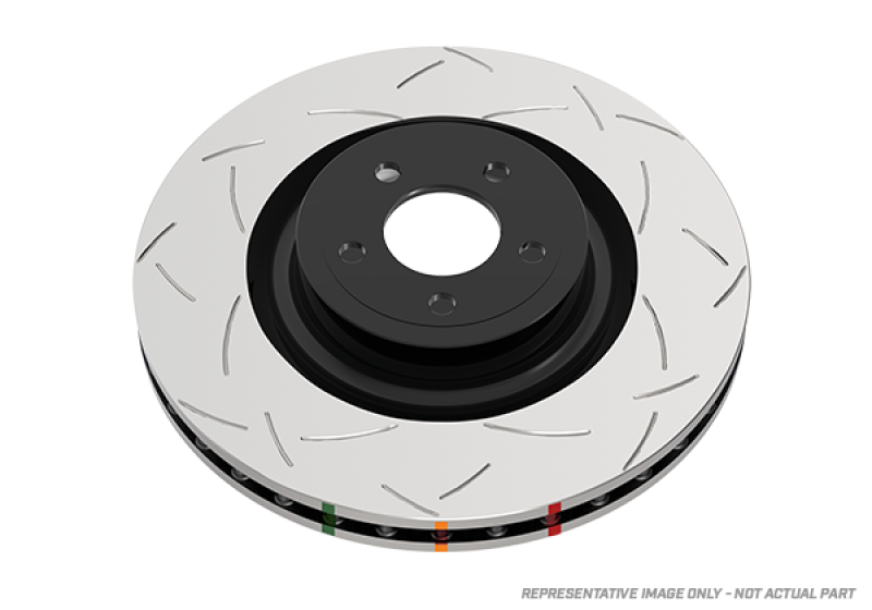 DBA 09+ Infiniti FX50 4000 Series Slotted Uni-Directional Rear Rotor - Image 6