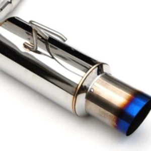 Invidia 15-18 Ford Focus RS Q300 w/Valve Single Wall Titanium Tip Cat-Back Exhaust