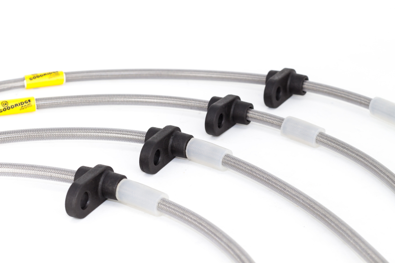 Goodridge 99-00 Honda Civic Si (w/Rear Disc) Stainless Steel Brake Line Kit - Image 5