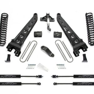 Fabtech 19-20 Ford F450/F550 4WD Diesel 6in Rad Arm Sys w/Coils & Stealth