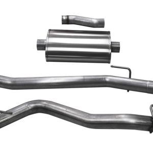 Corsa 2020-2025 Jeep Gladiator JT 3.0in Cat-Back Single Side Exit w/ Turn Down Tip