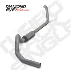 Diamond Eye KIT 4in Turbo Back SGL AL: 00-03 FORD 7.3L F240/F350 CandC