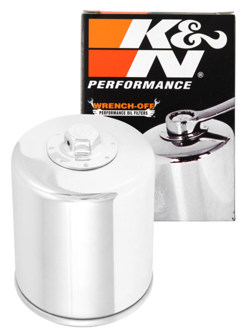 K&N Oil Filter 02-10 Harley-Davidson VRSC 3in OD x 3.844in Height - Image 6