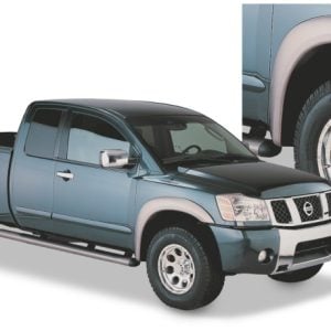 Bushwacker 04-15 Nissan Titan Extend-A-Fender Style Flares 4pc 67.1/78.9/84/96in - Black