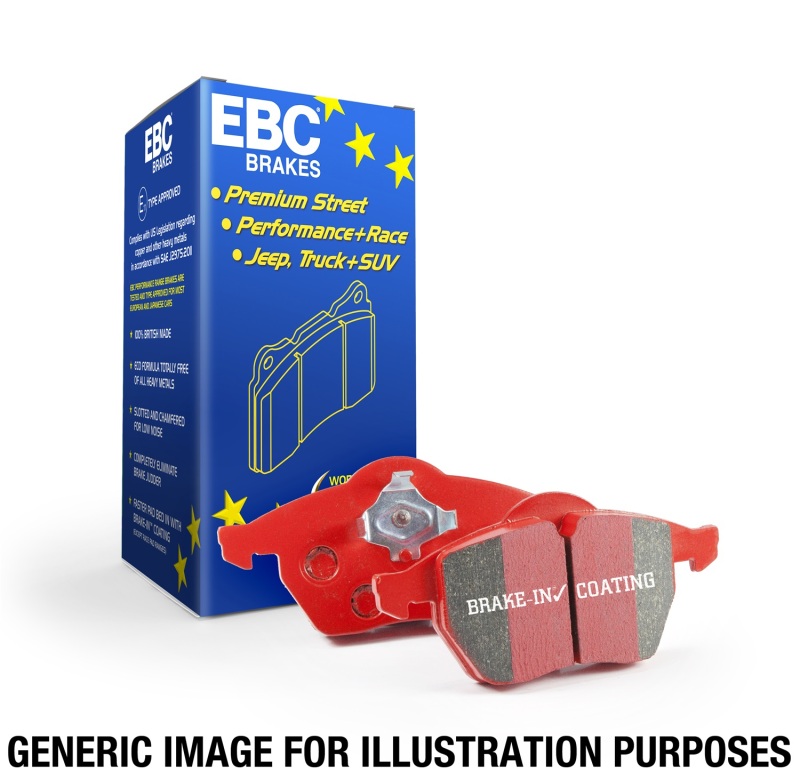 EBC 11 Audi A6 2.0 Turbo Redstuff Front Brake Pads - Image 9