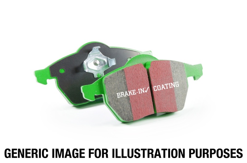 EBC 62-71 Austin-Healey Sprite (Steel Wheels) Greenstuff Front Brake Pads - Image 9