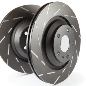 EBC 2017+ Volkswagen Golf Mk7 1.8L Turbo USR Slotted Rear Rotors