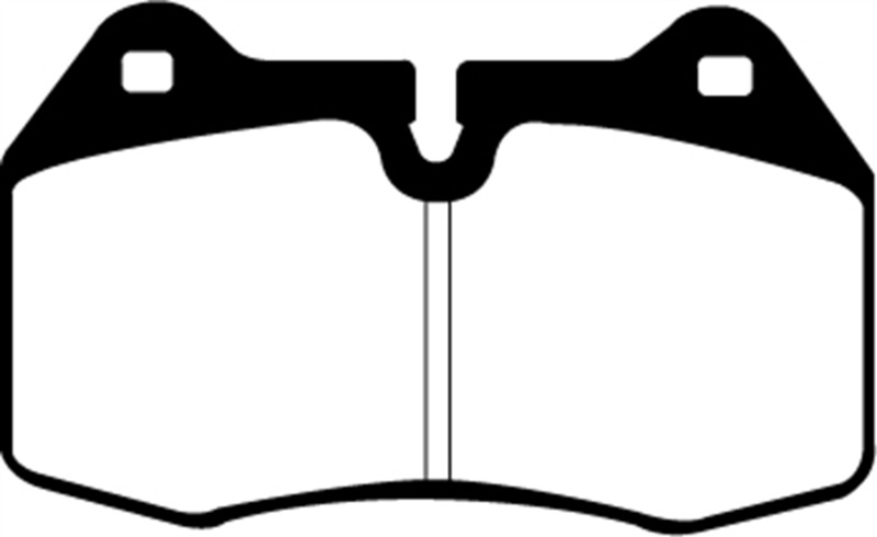 EBC 94-99 BMW M5 3.8 (E34) Redstuff Front Brake Pads - Image 2
