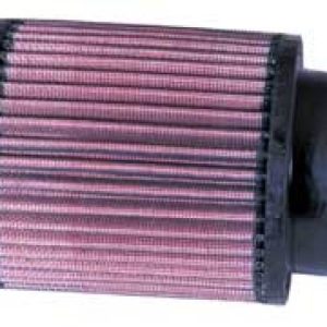 K&N Universal Rubber Filter 3 inch 5 Degree FLG 4 1/2 inch OD 5 inch Height