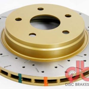 DBA 05-09 Dodge Durango/05-10 Ram 4000 Series Drilled and Slotted Front Rotor