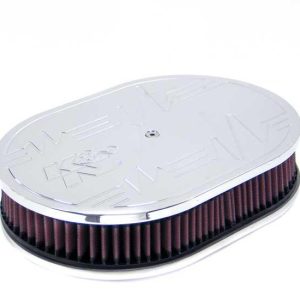 K&N Small Oval Electric Design 2in h