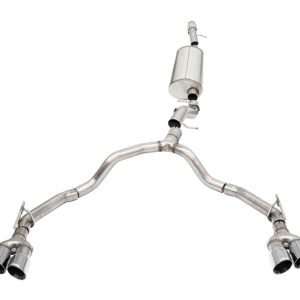 Corsa 21-25 Chevrolet Tahoe/GMC Yukon 4DR 6.2L 4WD Dual Rear 3/2.75in Sport Cat-Back DW 4inPol Tips