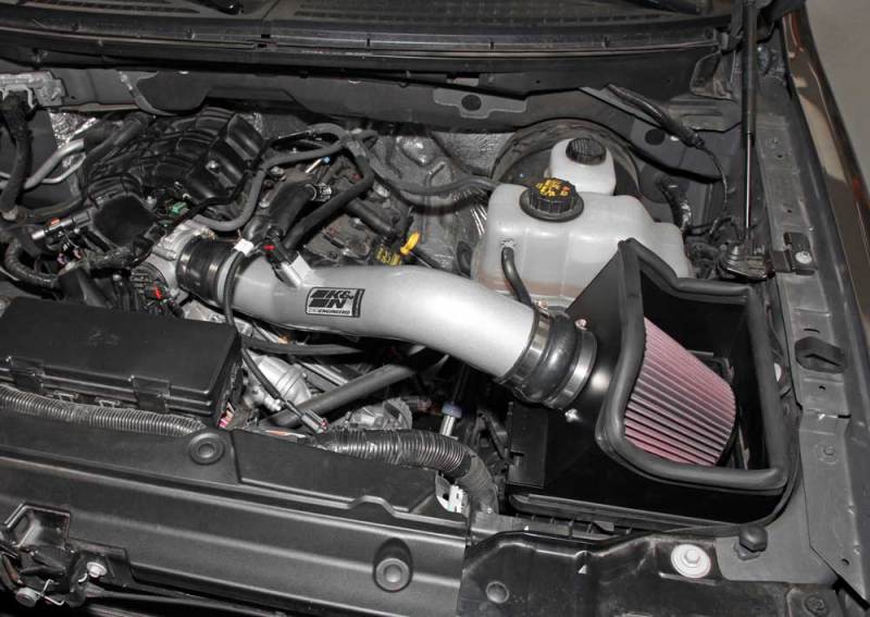 K&N 12-13 Ford F150 3.7L V6 Black High-Flow Performance Intake - Image 8