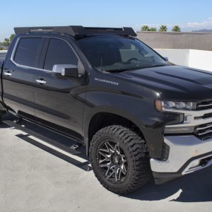 RealTruck 19-25 Chevy Silverado 1500 CC 4dr VoltStep Electric Running Board Kit - Tex. Blk