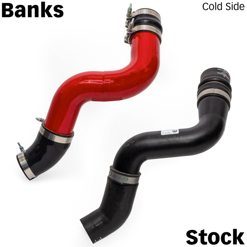 Banks Power 19-21 Ram 2500/3500 6.7L Cummins Boost Tube Upgrade Kit - Red - Image 3
