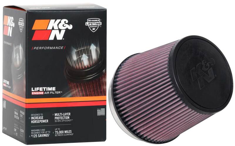 K&N Universal Tapered Filter 6in Flange ID x 7.5in Base OD x 5.875in Top OD x 6.5in Height - Image 7