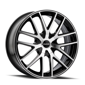 Touren 3260 TR60 18x8 / 5x100/114.3 BP / 40mm Offset / 72.62mm Hub Gloss Black Machined Wheel