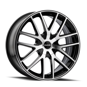 Touren 3260 TR60 19x8.5 / 5x108/114.3 BP / 40mm Offset / 74.1mm Hub Gloss Black Machined Wheel
