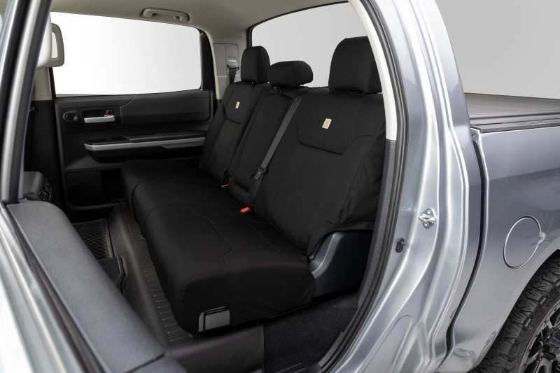 Covercraft 19-24 Chevrolet Silverado Carhartt PrecisionFit Custom Second Row Seat Covers - Blk - Image 6