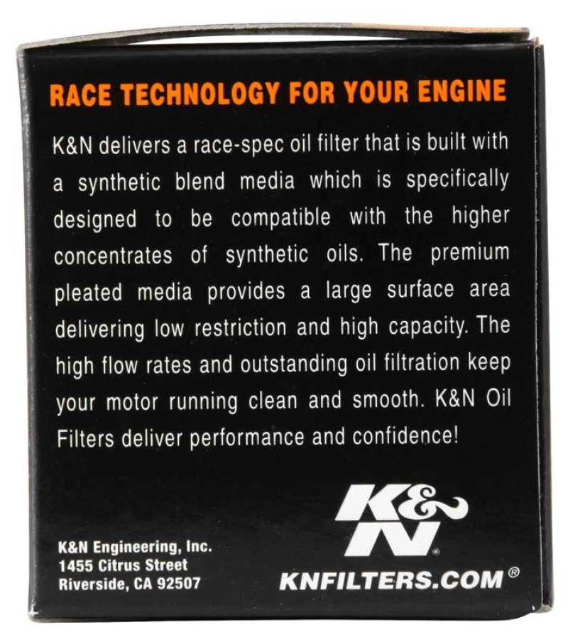 K&N Yamaha / MUZ / MZ / Sachs / Aprilia / Derbi 2.156in OD x 2.313in H Oil Filter - Image 8