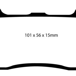 EBC Brakes Yellowstuff Performance Brake Pads