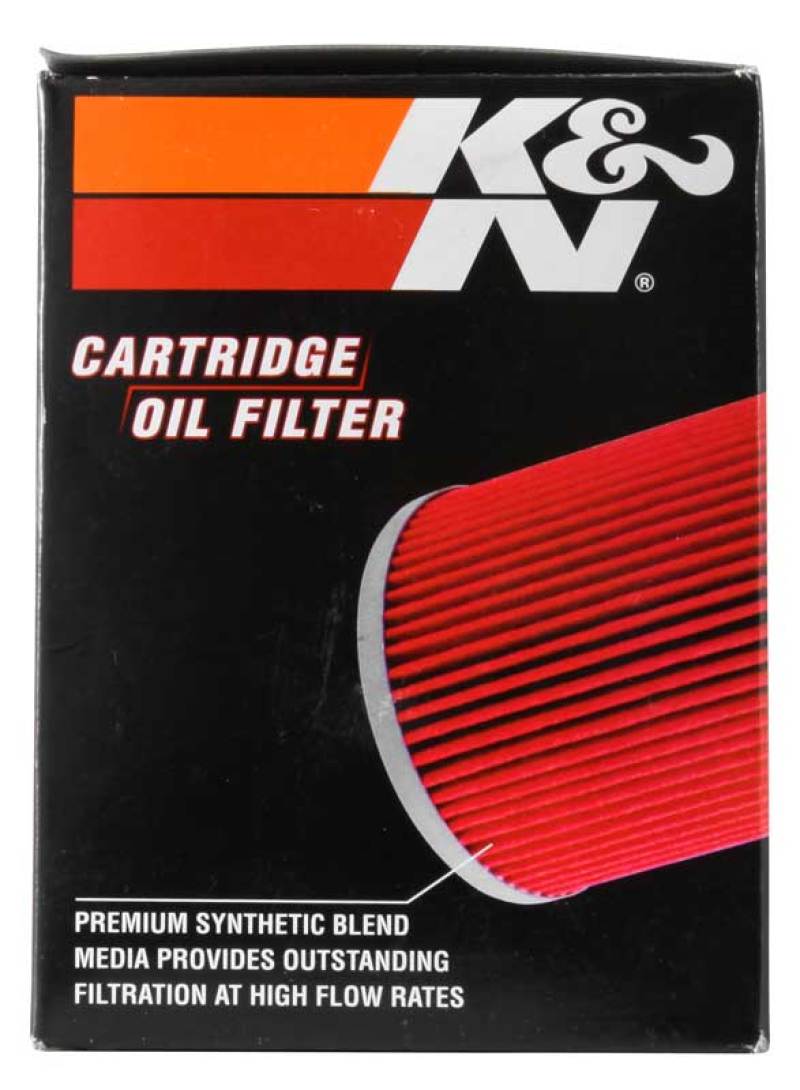 K&N Can/AM Spyder RT 998/ Buell 1125R -2.2219in OD x 0.969in ID x 3.813in H Oil Filter - Image 8