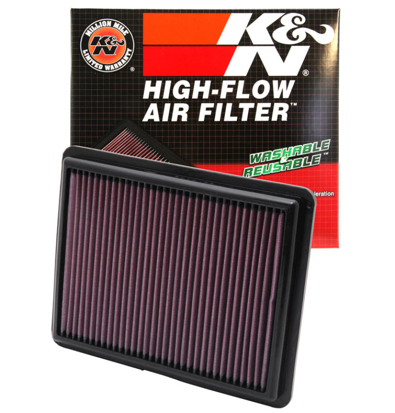 K&N 08 Honda Accord 3.5L V6 Drop In Air Filter - Image 9