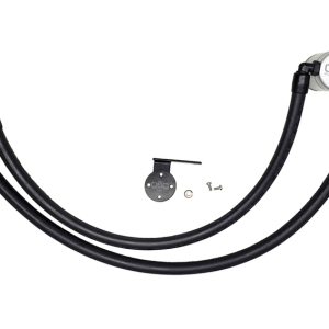 J&L 17-22 Ford F-250 6.2L/7.3L Passenger Side Oil Separator 3.0 - Clear Anodized