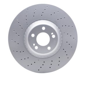 DFC 14-17 Mercedes-Benz S550 Front Drilled Hi-Carbon Alloy Geomet Coated Rotor