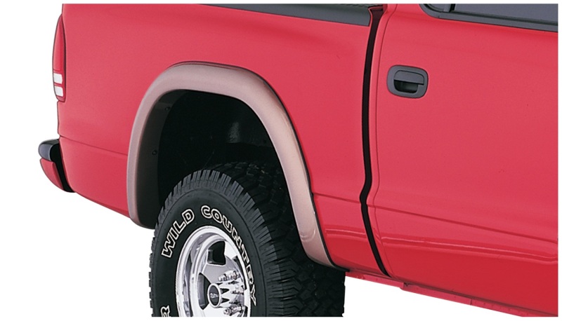 Bushwacker 97-04 Dodge Dakota Fleetside Extend-A-Fender Style Flares 4pc - Black - Image 3
