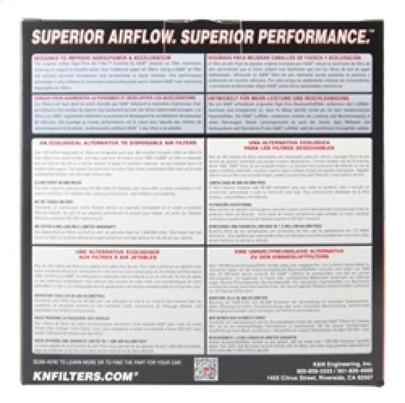 K&N Replacement Air Filter AIR FILTER, CHEV CAMARO 2.8L 1985-89, 5.0L 1985-92, 5.7L 1987-92 - Image 5