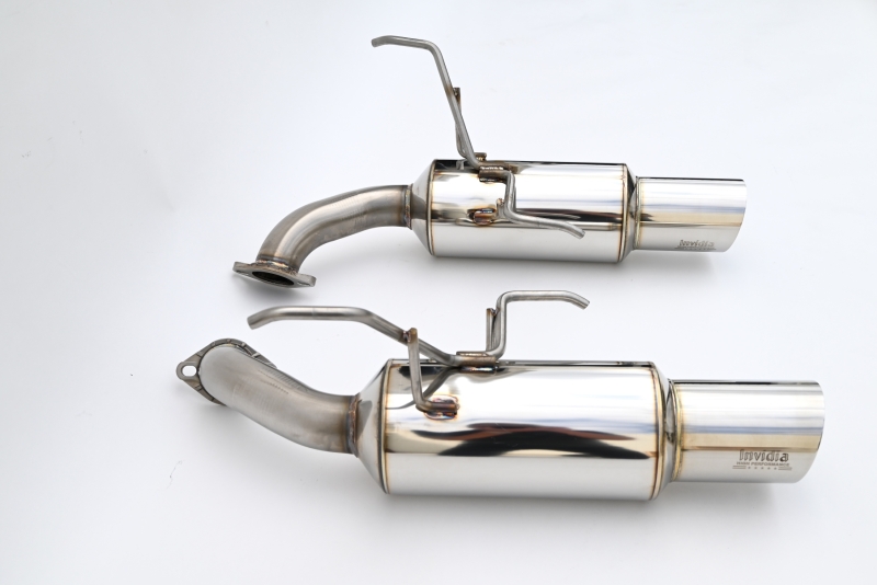 Invidia 22+ Subaru WRX GT N1 3.5in. S.S Tip Axle-Back Exhaust - Image 2