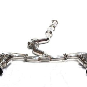 Invidia 2017 Honda Civic Type-R Gemini/R400 Full 76mm Exhaust w/Front Pipe and Titanium Tips
