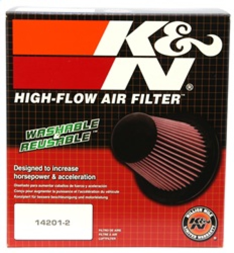 K&N Filter 6 inch Flange 7.5 inch Base 4.5 Top 4 inch Height - Image 9