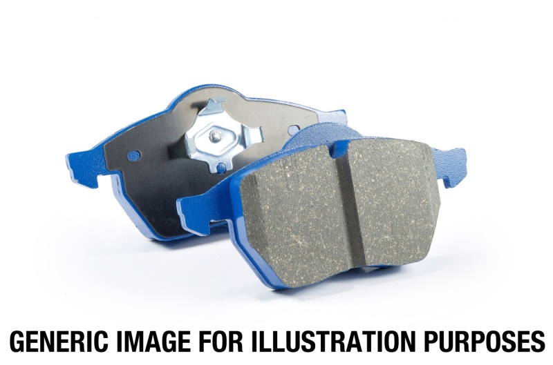 EBC 2005+ Toyota Tacoma 2WD/4WD Bluestuff Front Brake Pads - Image 2